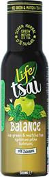 Life Μπουκάλι Ice Tea Matcha με Πράσινο Μήλο & Δυόσμος Χωρίς Ανθρακικό Χωρίς Ζάχαρη 500ml