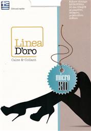 Linea D'oro Οpaque Γυναικείο Καλσόν 50 Den Λευκό από το Closet22