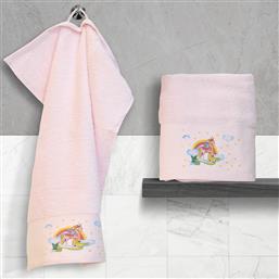 Lino Home Σετ Βρεφικές Πετσέτες Ροζ 2τμχ από το MyCasa