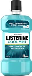 Listerine Cool Mint Στοματικό Διάλυμα κατά της Πλάκας και της Κακοσμίας 500ml από το e-Fresh
