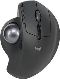 Logitech MX Ergo Ασύρματο Εργονομικό Bluetooth Ποντίκι με Trackball Μαύρο
