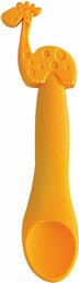 Marcus & Marcus Βρεφικό Κουτάλι Καμηλοπάρδαλη από Σιλικόνη Κίτρινη για 6+ μηνών από το Plus4u