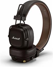 Marshall Major IV Ασύρματα/Ενσύρματα On Ear Ακουστικά με 80 ώρες Λειτουργίας και Quick Charge Καφέ από το Designdrops