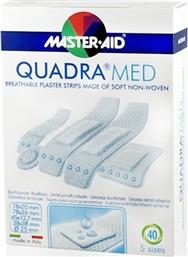 Master Aid Αυτοκόλλητα Επιθέματα Quadra Med 5 Μεγέθη 40τμχ από το Pharm24