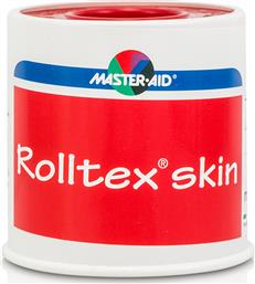 Master Aid Rolltex Skin Υφασμάτινη Επιδεσμική Ταινία 5cm x 5m από το Pharm24