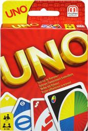Mattel Επιτραπέζιο Παιχνίδι UNO Κάρτες για 2-10 Παίκτες 7+ Ετών από το Toyscenter