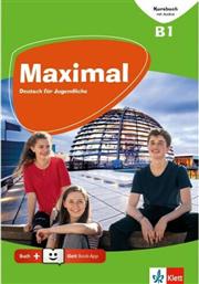 Maximal B1 Kursbuch (+Klett Book-App & Audio & Video Online)