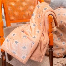 Melinen Κουβέρτα Αγκαλιάς & Λίκνου Mini Stars Fleece 80x105cm από το Spitishop