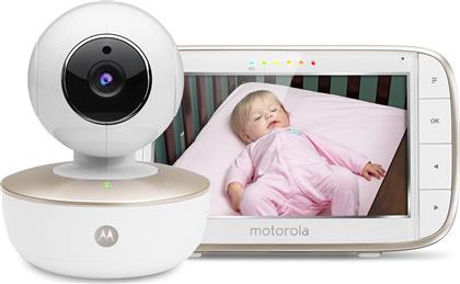 Motorola Ασύρματη Ενδοεπικοινωνία Μωρού με Κάμερα & Οθόνη 5'' με Αμφίδρομη Επικοινωνία & Νανουρίσματα από το Plus4u