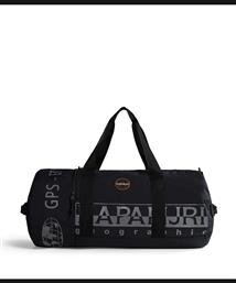 Napapijri Σακ Βουαγιάζ Salinas Duffle Bag με χωρητικότητα 50lt σε Μαύρο χρώμα από το Altershops