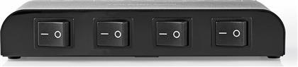 Nedis Speaker Control Box Επιλογέας Ήχου 4-Way Terminal Clamp