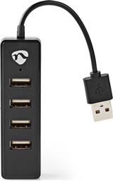Nedis USB 2.0 Hub 4 Θυρών με σύνδεση USB-A από το e-shop