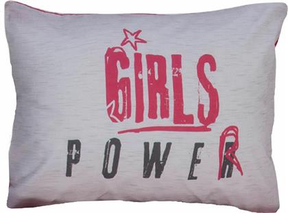 Nef-Nef City Girls Power Σετ Παιδικές Μαξιλαροθήκες από 100% Βαμβάκι 52x72εκ. Pink