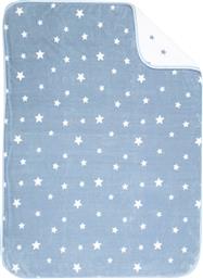 Nef-Nef Κουβέρτα Κούνιας Stellar Βελουτέ Blue 100x140cm