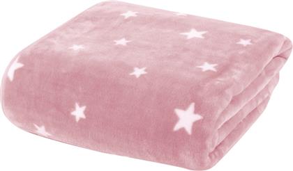 Nef-Nef Κουβέρτα Κούνιας Stellar Βελουτέ Pink 100x140cm