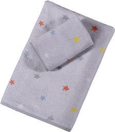 Nef-Nef Little Star Σετ Βρεφικές Πετσέτες Grey 2τμχ Βάρους 460gr/m²
