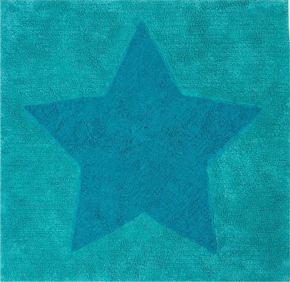 Nef-Nef Παιδικό Χαλί Αστέρια 120x120cm Junior Star 029222 Aqua