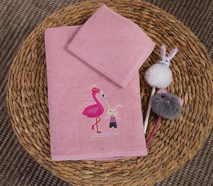 Nef-Nef Σετ Βρεφικές Πετσέτες Pink 2τμχ από το Spitishop