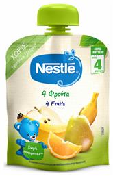 Φρουτόκρεμα NaturNes 4 Φρούτα για 6m+ 90gr Nestle από το Pharm24