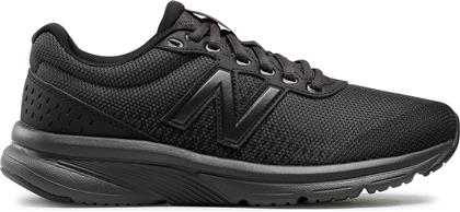 New Balance 411 V2 Ανδρικά Αθλητικά Παπούτσια Running Μαύρα