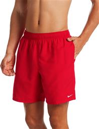 Nike 7 Volley Ανδρικό Μαγιό Σορτς Κόκκινο από το MybrandShoes