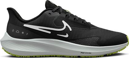 Nike Air Zoom Pegasus 39 Shield Ανδρικά Αθλητικά Παπούτσια Running Μαύρα από το Cosmos Sport