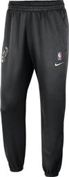 Nike Bucks Παντελόνι Φόρμας Dri-Fit με Λάστιχο Μαύρο από το Zakcret Sports