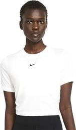 Nike Essential Γυναικεία Μπλούζα Κοντομάνικη Λευκή από το Cosmos Sport