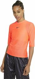 Nike Icon Clash Κοντομάνικη Γυναικεία Αθλητική Μπλούζα Πορτοκαλί από το Cosmos Sport