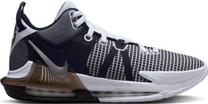 Nike Lebron Witness 7 Χαμηλά Μπασκετικά Παπούτσια Γκρι