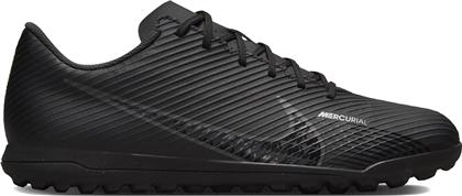 Nike Mercurial Vapor 15 TF Χαμηλά Ποδοσφαιρικά Παπούτσια με Σχάρα Black / Dark Smoke Grey / Summit White / Volt από το Outletcenter