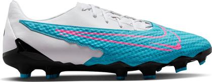 Nike Phantom GX Academy FG/MG Χαμηλά Ποδοσφαιρικά Παπούτσια με Τάπες Baltic Blue / White / Laser Blue / Pink Blast από το Cosmos Sport