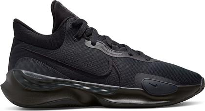 Nike Renew Elevate 3 Χαμηλά Μπασκετικά Παπούτσια Black / Anthracite