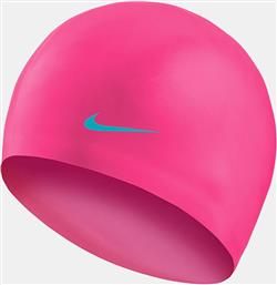 Nike Σκουφάκι Κολύμβησης από Σιλικόνη Ροζ