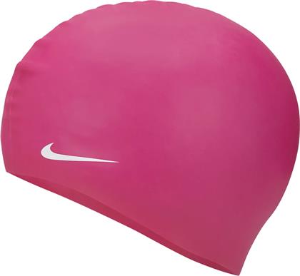 Nike Solid Σκουφάκι Κολύμβησης Ενηλίκων από Σιλικόνη Ροζ από το Zakcret Sports