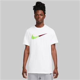 Nike Sportswear Ανδρικό T-shirt Λευκό με Λογότυπο