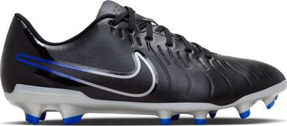 Nike Tiempo Legend 10 Club FG/MG Χαμηλά Ποδοσφαιρικά Παπούτσια με Τάπες Black / Hyper Royal / Chrome από το Outletcenter