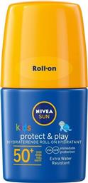 Nivea Αδιάβροχο Παιδικό Αντηλιακό Stick Sun Kids Protect & Care για Πρόσωπο & Σώμα SPF50+ 50ml
