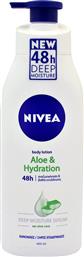 Nivea Aloe & Hydration 48h Ενυδατική Lotion Ανάπλασης Σώματος με Aloe Vera 400ml από το Pharm24