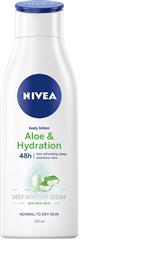 Nivea Aloe & Hydration 48h Ενυδατική Lotion Ανάπλασης Σώματος με Aloe Vera 250ml