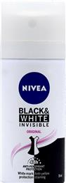 Nivea Invisible For Black & White Original Anti-perspirant Αποσμητικό 48h σε Spray 35ml από το Pharm24