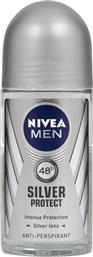 Nivea Men Silver Protect Anti-perspirant Αποσμητικό 48h σε Roll-On 50ml από το Pharm24
