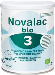 Novalac Γάλα σε Σκόνη Bio 3 για 12m+ 400gr από το Pharm24