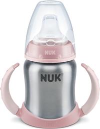 Nuk First Choice Ανοξείδωτο Μπιμπερό Εκπαίδευσης Ροζ, 125ml από το Pharm24