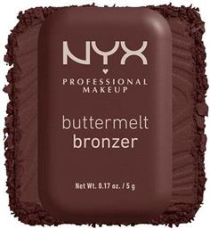 Nyx Professional Makeup Buttermelt Bronzer Μορφή Πούδρας Μεταξένια Υφή 5g 08 Butta Than U