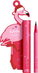 Nyx Professional Makeup Epic Ink Waterproof Πινέλο Eye Liner 1ml