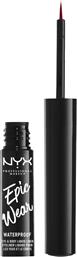 Nyx Professional Makeup Epic Wear Waterproof Πινέλο Eye Liner 7 Red 3.5ml