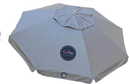 Ομπρέλα Θαλάσσης Silver/Capri Διαμέτρου 1.90m με UV Προστασία και Αεραγωγό Blue Campo Retro από το Plus4u