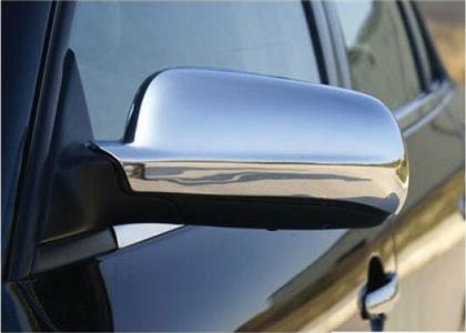 Omtec Καπάκια Καθρεπτών Χρωμίου Πλαστικά 2τμχ Seat Ibiza 5D 1999-2002/Toledo/Cordoba/VW Bora/Golf 4/Passat/Polo