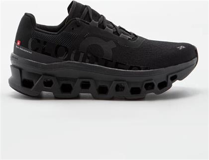 On Cloudmonster Γυναικεία Αθλητικά Παπούτσια Running Μαύρα από το MybrandShoes